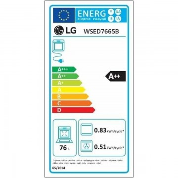 LG WSED7665B Φούρνος άνω Πάγκου 76lt Π59.2εκ. Μαύρος LG WSED7665B Φούρνος άνω Πάγκου 76lt Π59.2εκ. Μαύρος